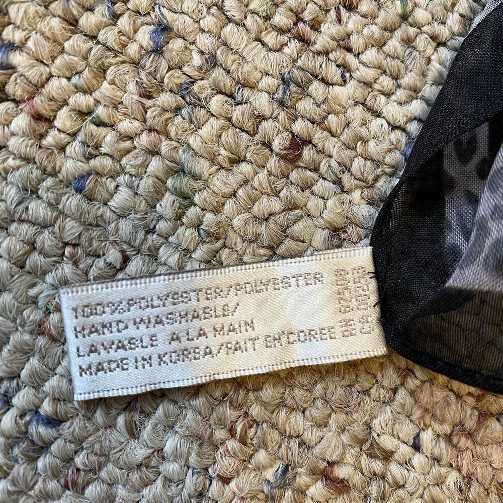 VTG JONES NEW YORK Designer Scarf Wrap 10x52” Long ScarvesiLove Feminine Gothic - Picture 3 of 5